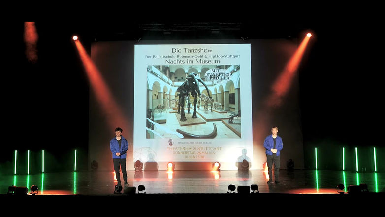 Anmoderation Tanzshow